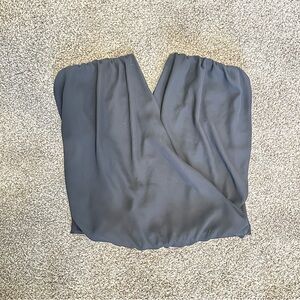 Willow + Root Black Strapless Top
